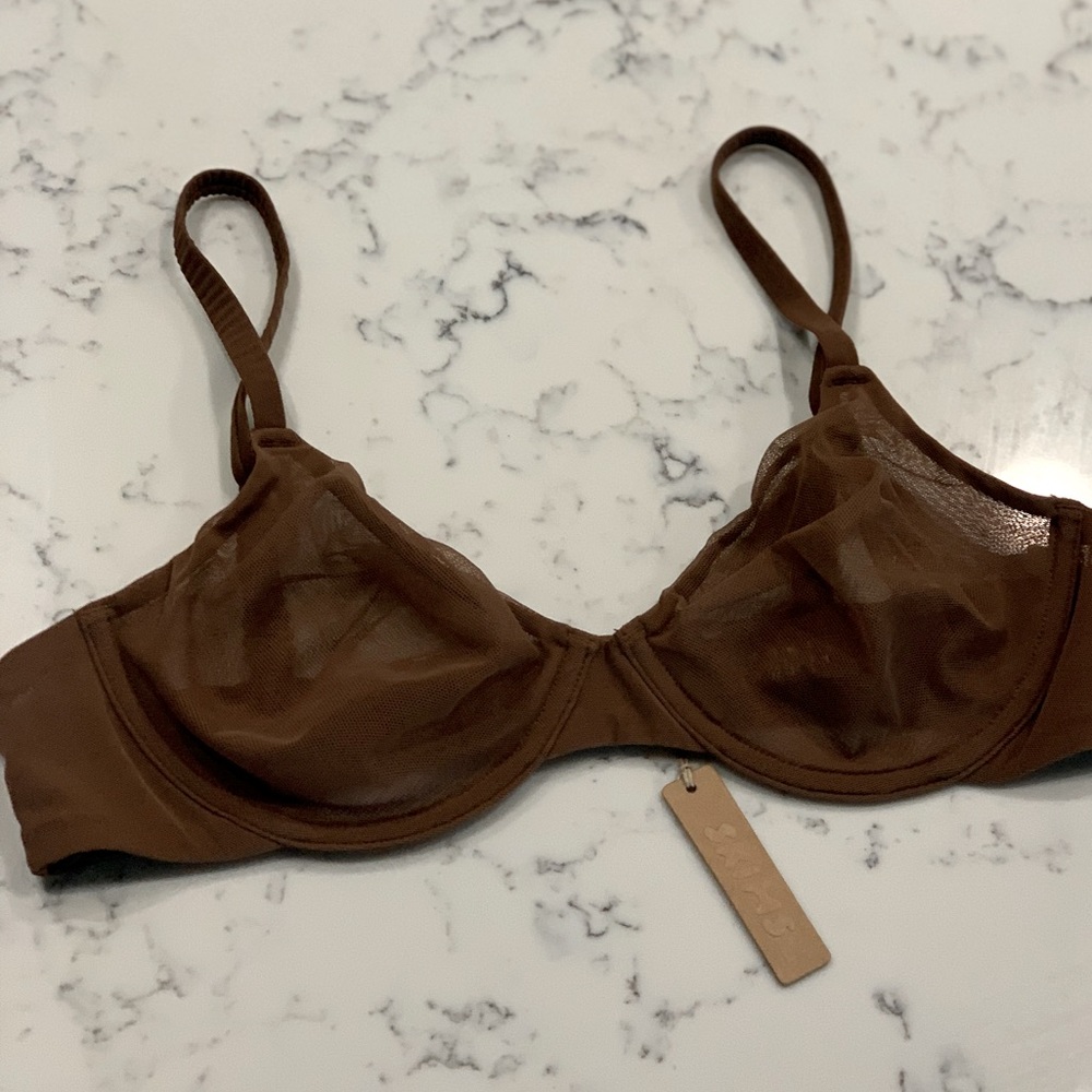 SKIMS Mesh Underwire Bra - JASPER - 36C